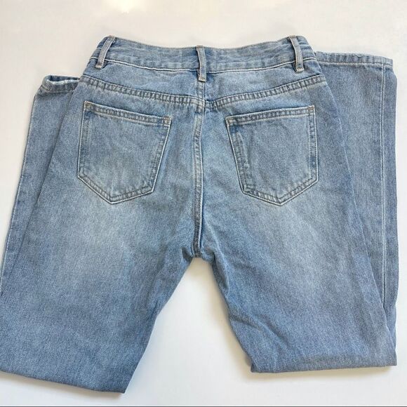 Frame Le Skinny De Jeanne Distressed Jeans Sz 25 - Picture 3 of 12